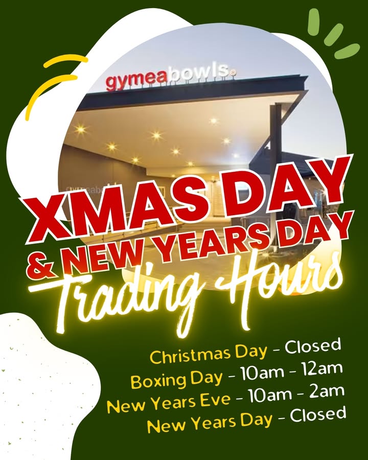 Featured image for “Christmas and New Year Hours at Gymea Bowls”