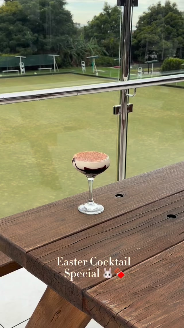 Featured image for “Easter Toblerone Cocktail at Gymea Bowls”