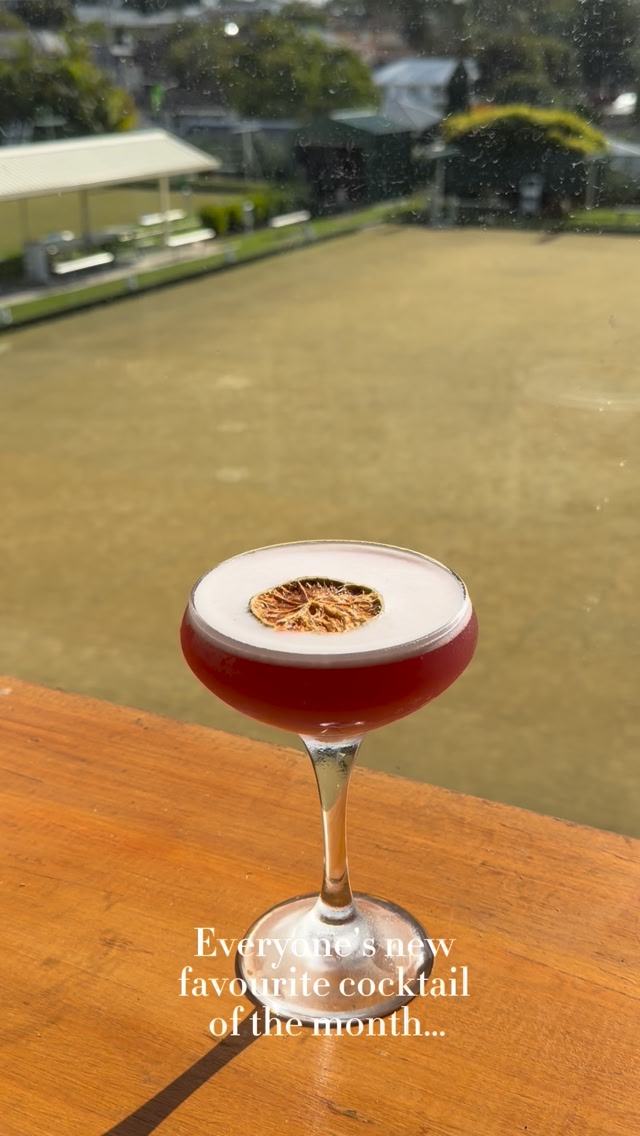 Featured image for “Black Raspberry Cocktail at Gymea Bowls”