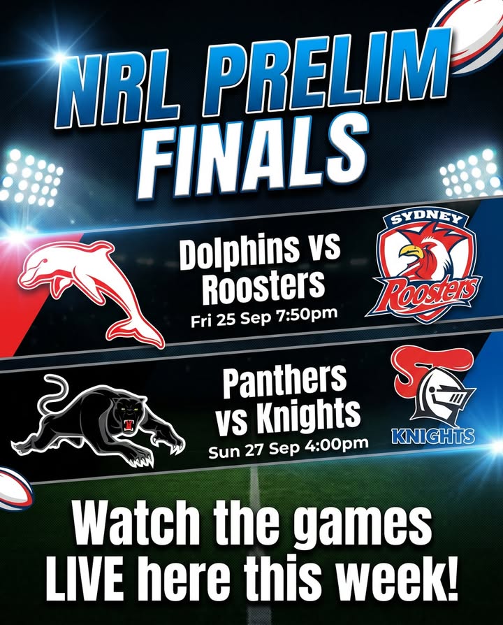 Featured image for “NRL Prelim Finals Live at Gymea Bowls This Week”